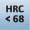 HRC<68