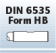 DIN 6535 FORM HB